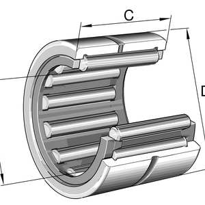 INA Bearing NK7/12-TV-XL