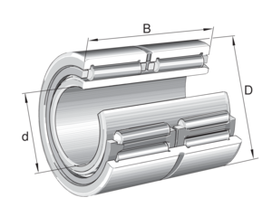 INA Bearing NA6907-ZW-XL