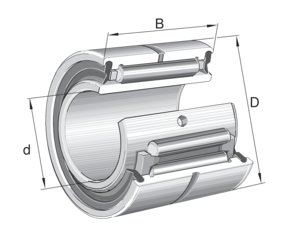 INA Bearing NA4906-2RSR-XL