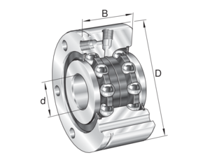 INA Bearing ZKLF1255-2RS-XL