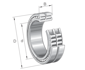 INA Bearing SL024912-A