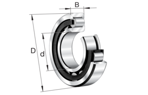 FAG Bearing NJ2214-E-XL-M1