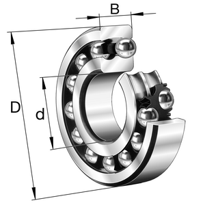 FAG Bearing 1201-TVH