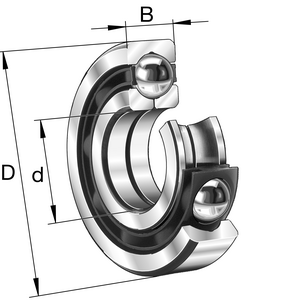 FAG Bearing QJ305-XL-TVP