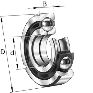 FAG Bearing QJ218-XL-N2-TVP