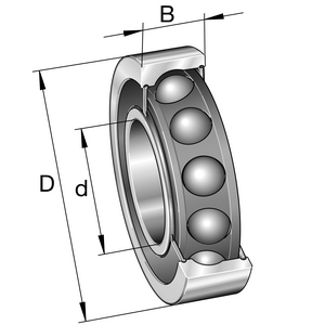 FAG Bearing HCS71908-E-T-P4S-UL