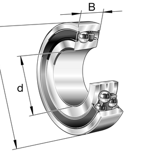 FAG Bearing 2201-2RS-TVH