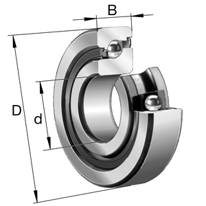 FAG Bearing 7602015-2RS-TVP