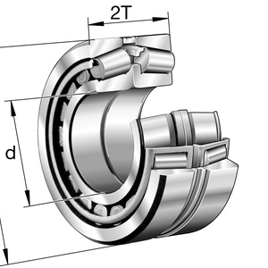 FAG Bearing 31312-XL-DF-A80-120