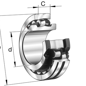 FAG Bearing 222SM70-TVPA