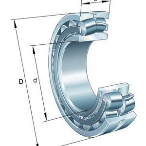 FAG Bearing 22215-E1-XL