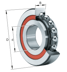 FAG Bearing BSB2562-2Z-SU-XL