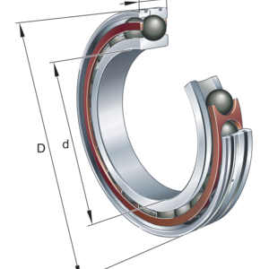 FAG Bearing HCB7016-EDLR-T-P4S-UL