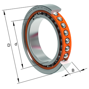 FAG Bearing M71907-E-T-P4S-UL-XL