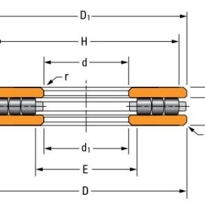 TIMKEN Bearing 40TP117